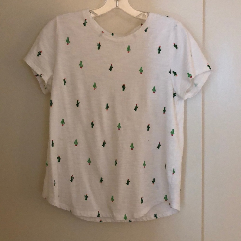 Old Navy cactus print tee